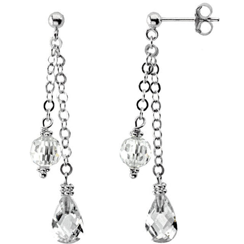 Earrings > Zirconia > Cubic
