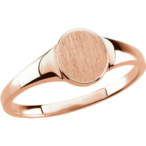 Ring > Signet > Round