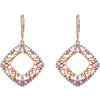 Earrings > Diamond > CTW > 1/Sapphire & 1 > Pink > Yellow > 14kt