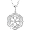 Necklace > 18" > Diamond > .08 CTW