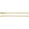 Chain > 18" > Rope > Cut > Diamond > 1.6mm
