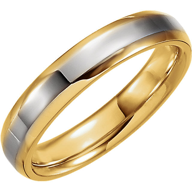 Band > Edge > Beveled > Comfort-Fit > 4mm > Two-Tone