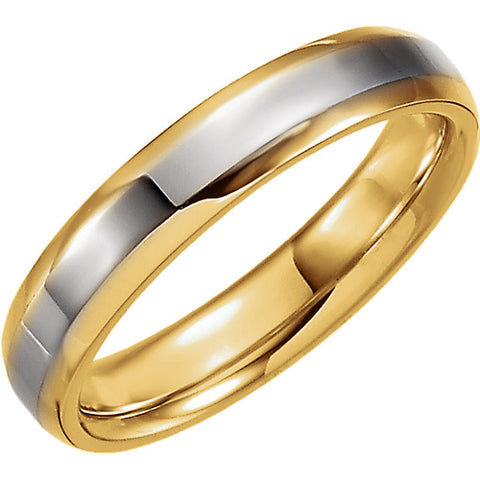 Band > Edge > Beveled > Comfort-Fit > 4mm > Two-Tone