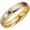 Band > Edge > Beveled > Comfort-Fit > 4mm > Two-Tone