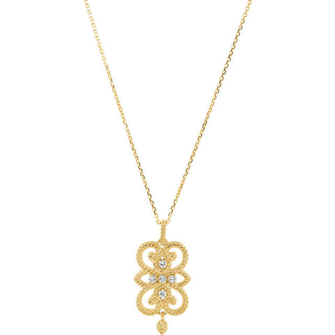 > Pendant or Necklce > Dangle > Design > Granulated