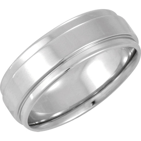 Band > Comfort-Fit > Edge > Flat > Grooved > 7.5mm