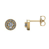Earrings > Halo-Styled > Diamond > 1/2 CTW > 2