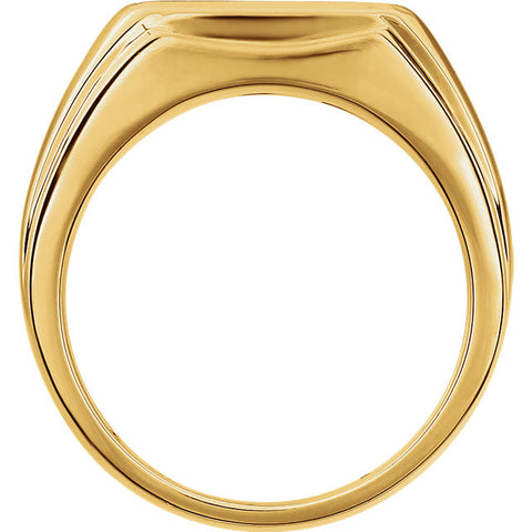 Ring > Men's > Diamond > 3/8 CTW > Two-Tone > 14kt.*Multiple Diamond Cuts and Weights available*