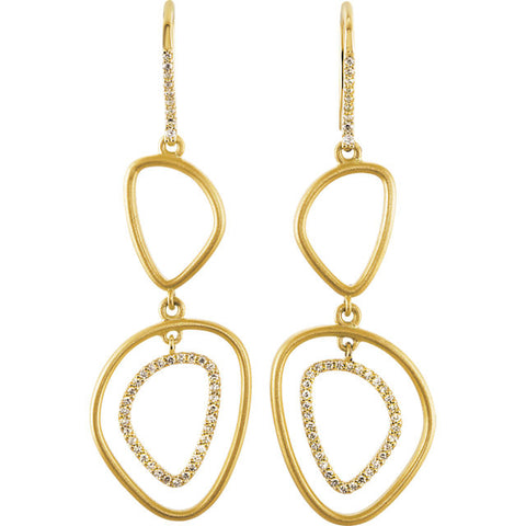 Earrings > Dangle > Silhouette > Open