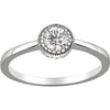 Ring > Birthstone > "April" > Sapphire > White