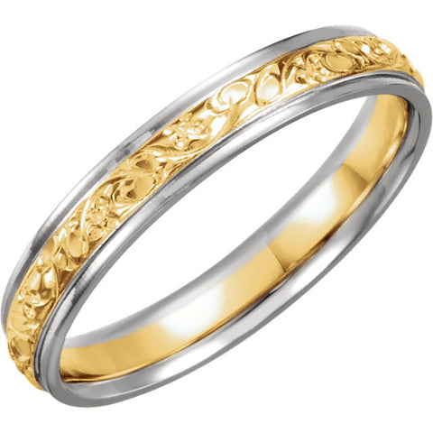 Band > Design > 4mm > Two-Tone > 14kt