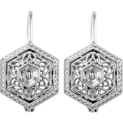 Earrings > Dangle > Filigree