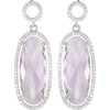 Earrings > Diamond > CTW > 7/Quartz & 7 > France > De > Rose