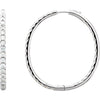 Earrings > Hoop > Inside/Outside > Diamond > CTW > 5