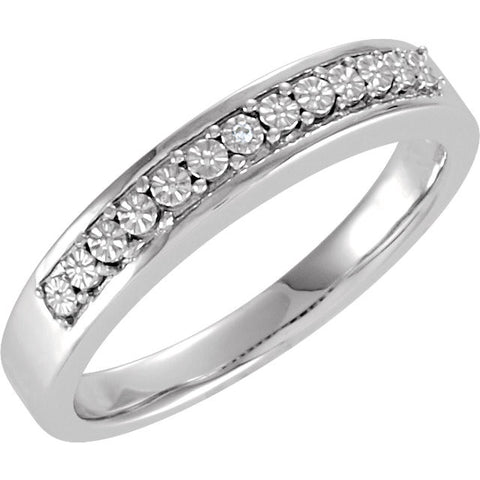 Band > Illusion > Diamond > .003 CTW