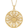 Pendant or Necklace > Design > Filigree