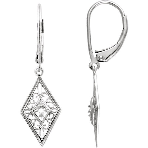 Earrings > Dangle > Filigree
