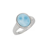 Ring > Larimar > Genuine