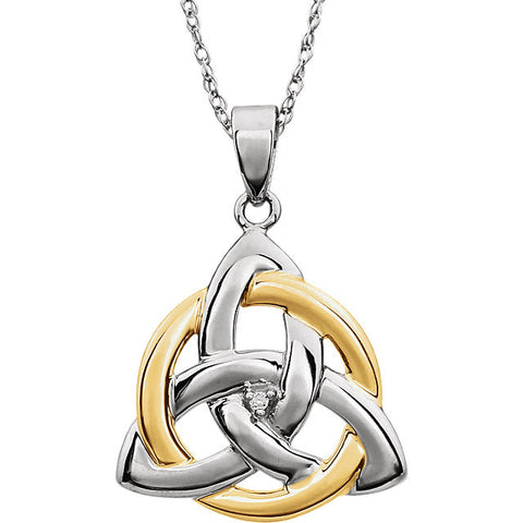 Pendant > Celtic > Two-Tone > 14kt