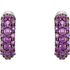 Earrings > Sapphire > Blue