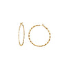Earrings > Hoop > Inside/Outside > Diamond > 1/2 CTW