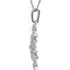 Necklace > 18" > Snowflake > Zirconia > Cubic