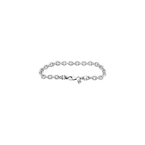 Bracelet > Link > Cable > Twisted > 5.9mm