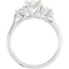 Ring > Moissanite > Created > 3-Stone