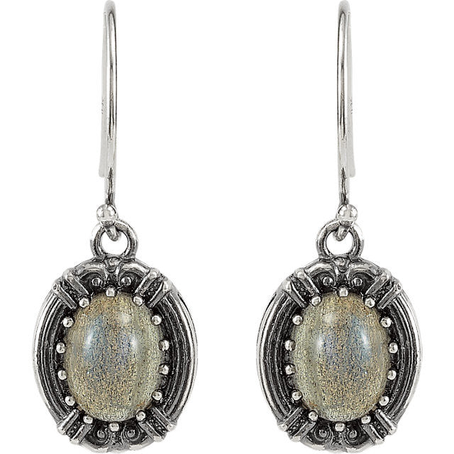 Earrings > Labradorite > Style > Victorian