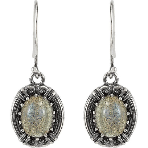 Earrings > Labradorite > Style > Victorian