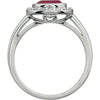 Ring > Zirconia > Cubic > Red
