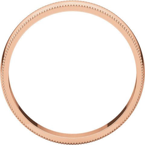 Band > Milgrain > Light > 4mm