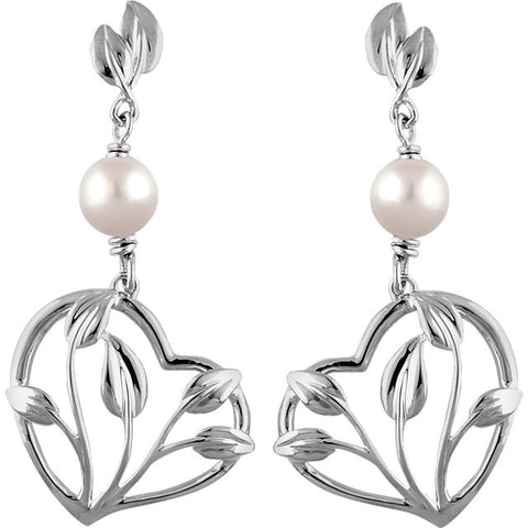 Earrings > Pearl > Cultured > Freshwater > 6mm