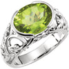 Ring > Peridot > Genuine