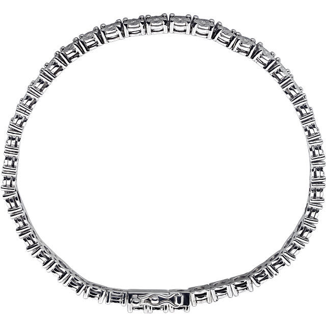 Bracelet > 7.5" > Line > Diamond > 1/4 CTW