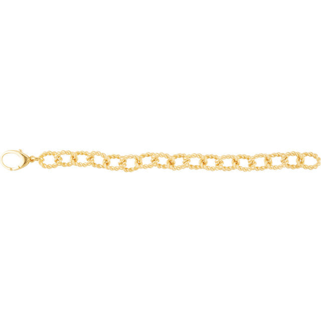 Bracelet > Link > Plated > Gold