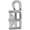 Pendant > Solitaire > Diamond > Princess-Cut