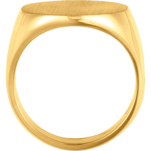 Ring > Signet > Mens > 18mm