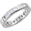 Band > Anniversary > Diamond > Princess-Cut > 3/4 CTW