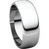 Band > Wedding > Round > Half