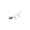 Bracelet > 7" > Charm > Paralleo > Hollow > 5.5mm