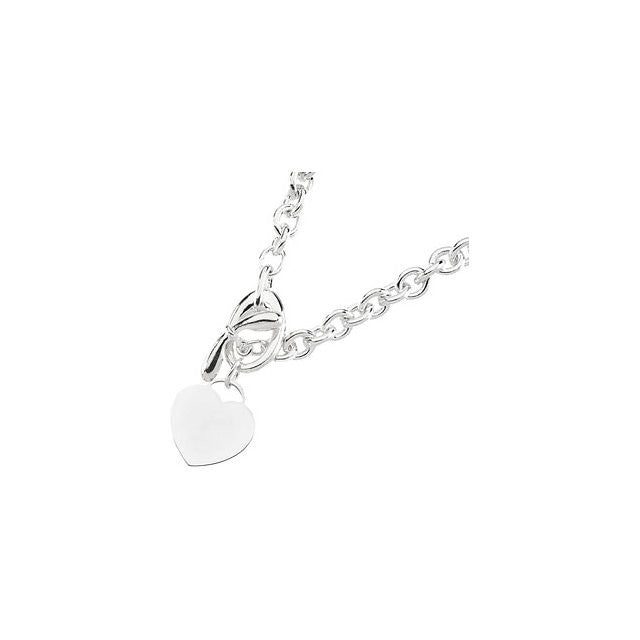 8mm > Heart > with > Chain > Cable