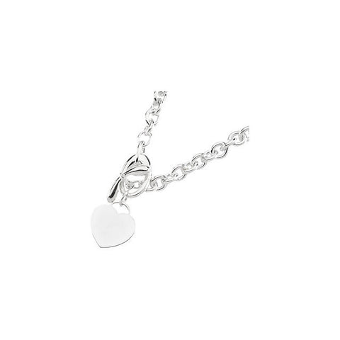 8mm > Heart > with > Chain > Cable