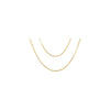 1.0mm > Chain > Diamond-Cut > Cable > Double-Strand