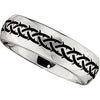 Design > Braid > Engraved > Laser > Black > with > Band > 7mm