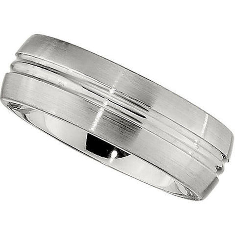 Band > Grooved > Finish > Satin > 8mm