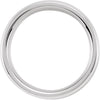 Finish & Grooves > Satin > with > Band > Beveled > 6mm