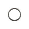 Inlay > Tungsten > with > Band > Couture > Ceramic > Black > 8.0mm