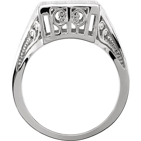 Ring > Filigree & Vintage > C-Scroll