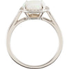 Ring > Diamond > .05 CTW > & > Opal
